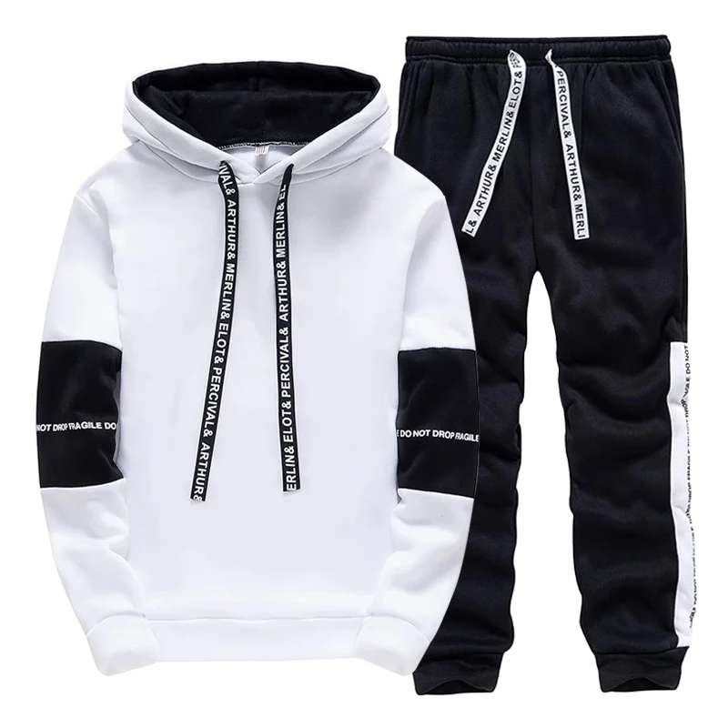 Winter Clothing Usa - Trainingsanzug für Herren Lässige Kapuzenpullover Outdoor-Sport
