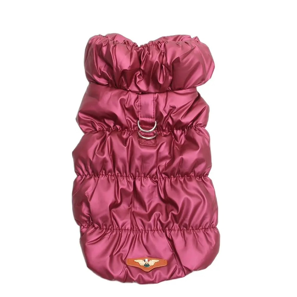Winter Clothing Colors - Warme Haustierjacke, Weste, Kapuzenkleid mit doppeltem
