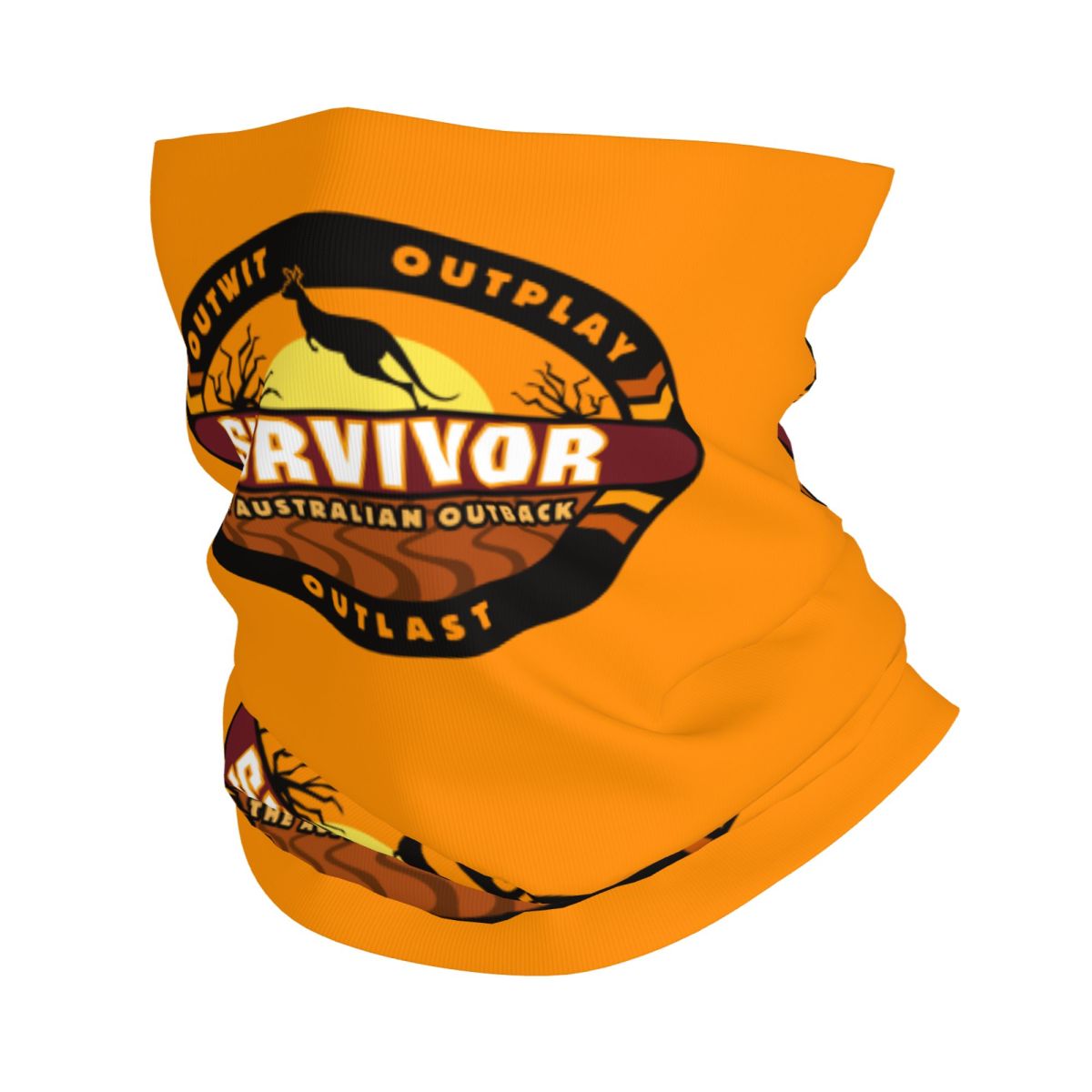 Neck Gaiter Fleece - Abenteuerspiel TV-Show Survivor Bandana Halswärmer Damen