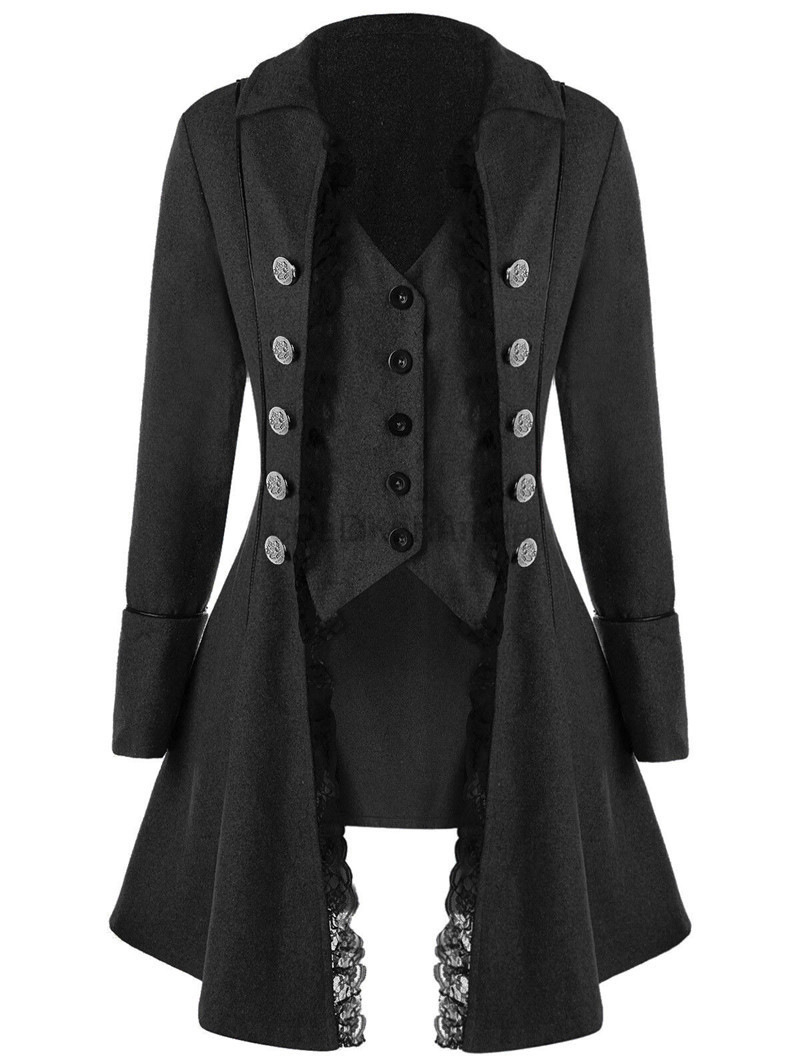 Winter Clothing For Woman - Winter Damen Jacke Gothic Steampunk Korsett