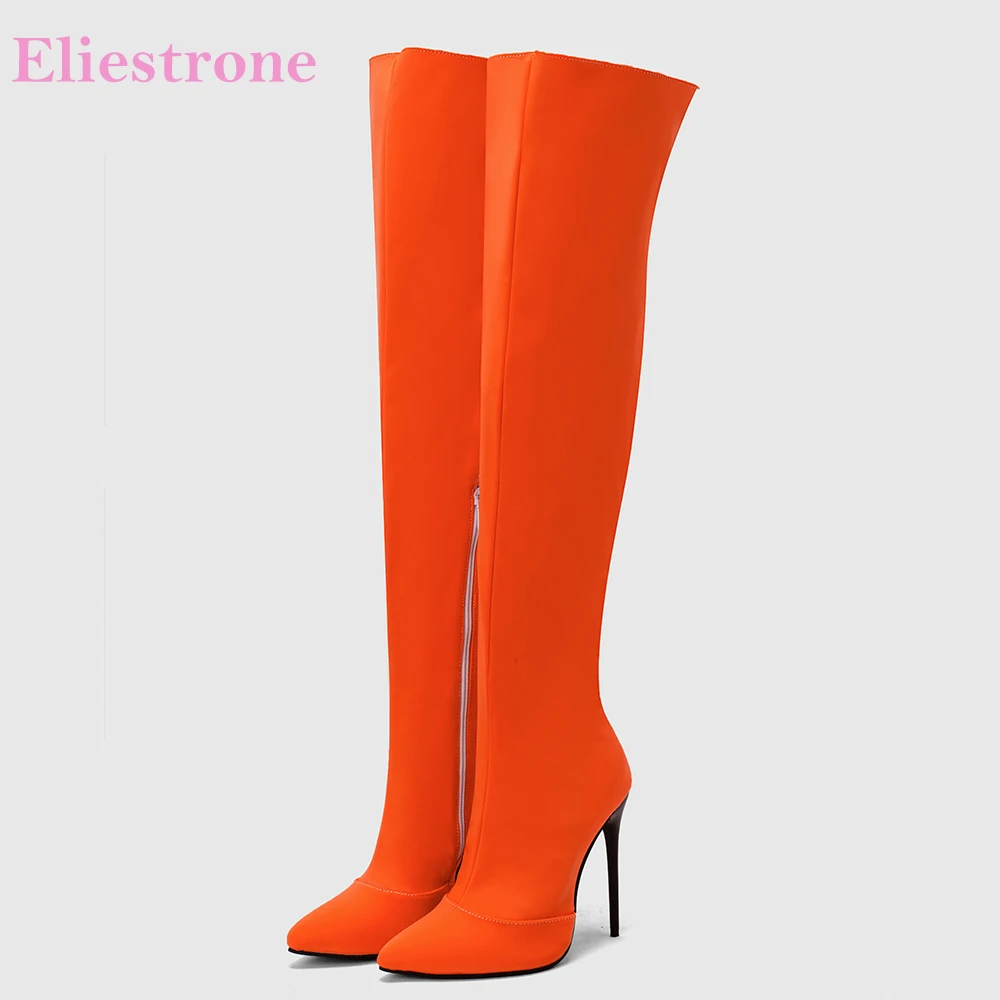 Winter Clothing For Woman - Neue Winter Glamour Orange Gelb Frauen