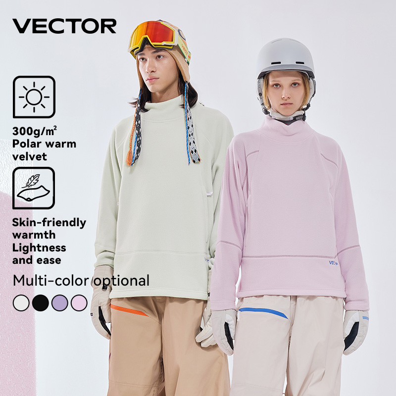 Winter Clothing Vector - VECTOR Fleecejacke Damen Herren Herbst Winter