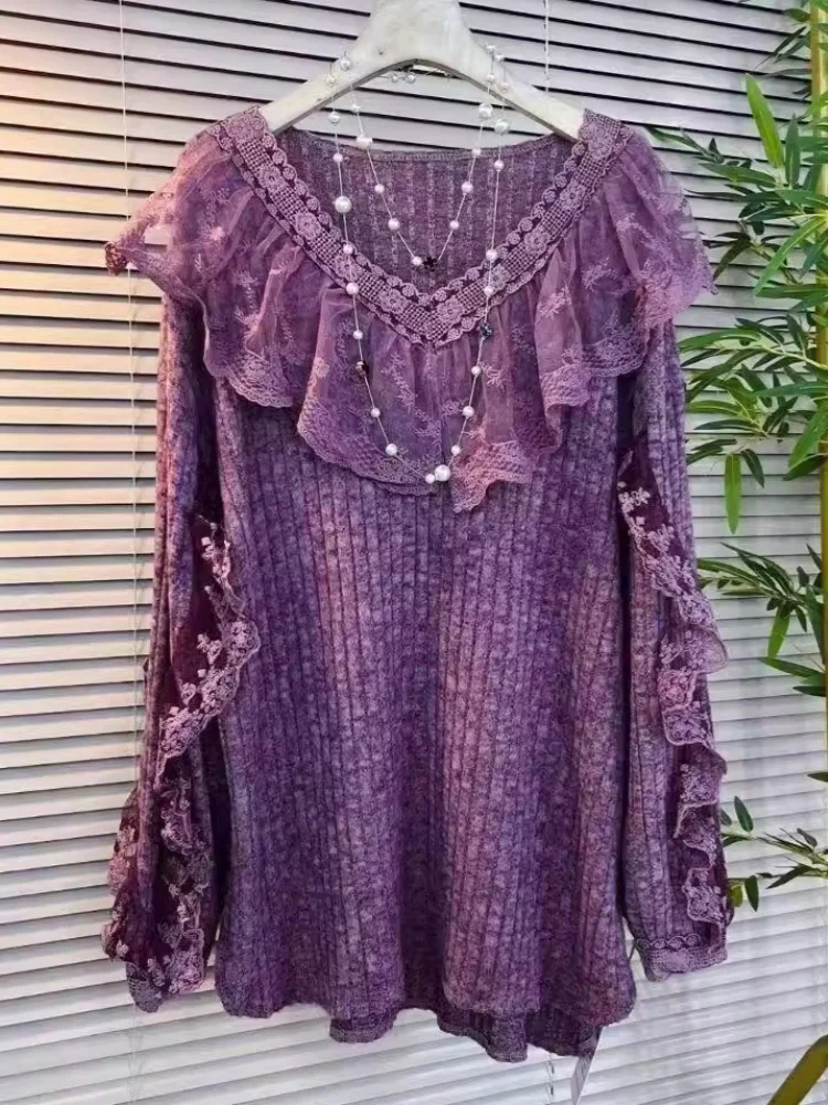 Winter Clothing Colors - Weibliche Kleidung Vintage Einfarbig Hemd Frühling