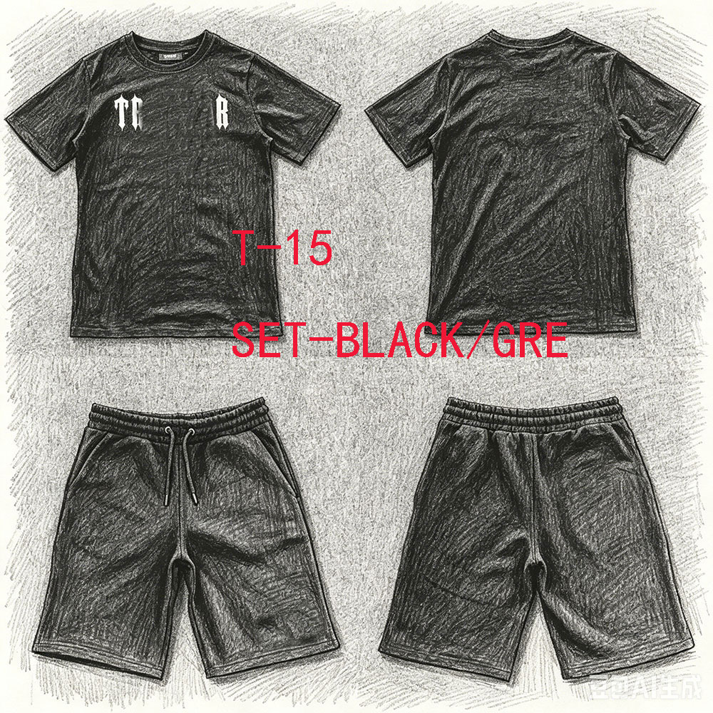 Winter Clothing For Woman - T-15 Kurzes Trainingsanzug-Set: Jogginghose und T-Shirt,