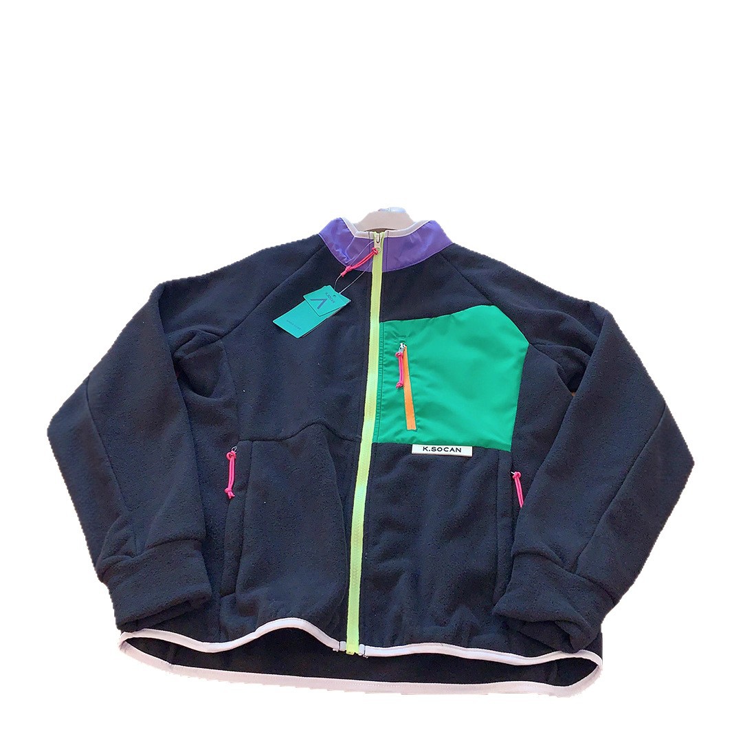 Winter Clothing Colors - Fleecejacke für Damen, Herbst und Winter,