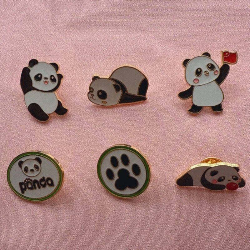 6 Stück Cartoon China Panda Ab – Winter Clothing Usa Bewertung und Preis
