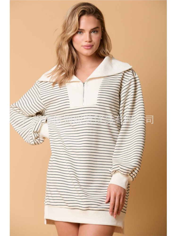 Lockeres Kleid im einfachen St – Winter Clothing H&M Bewertung und Preis