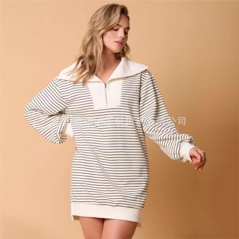 Lockeres Kleid im einfachen St – Winter Clothing H&M Bewertung und Preis