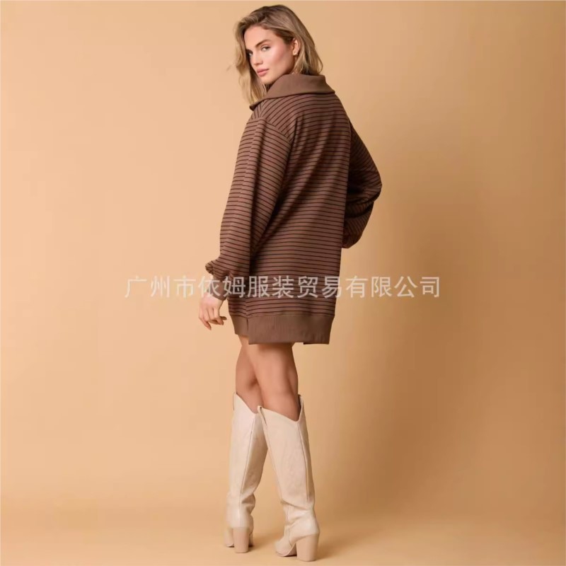 Lockeres Kleid im einfachen St – Winter Clothing H&M Bewertung und Preis
