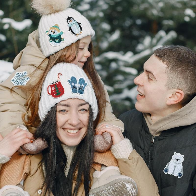 8 Stück Aufnäher zum Aufbügeln – Winter Clothing Pictures Bewertung und Preis