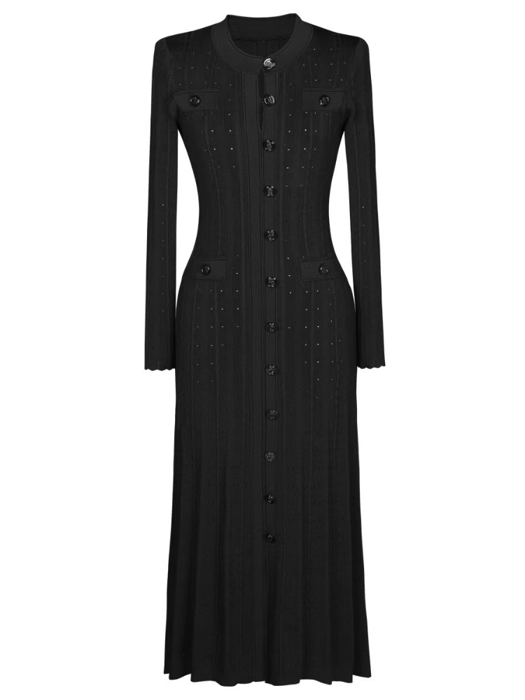 Rundhals-Langarmkleid für Früh – Winter Clothing Pictures Bewertung und Preis