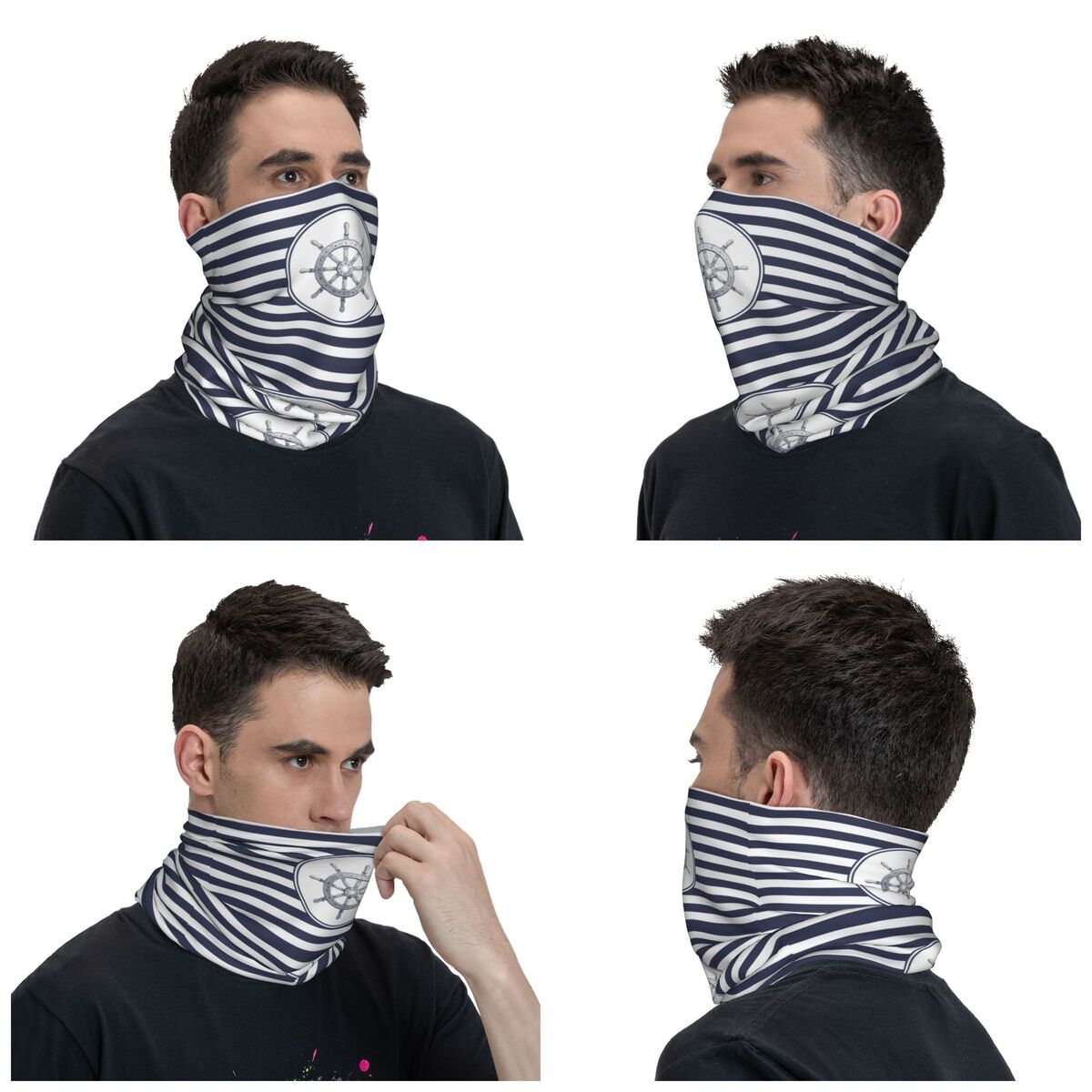 Benutzerdefiniertes marineblau – Neck Gaiter Fleece Bewertung und Preis