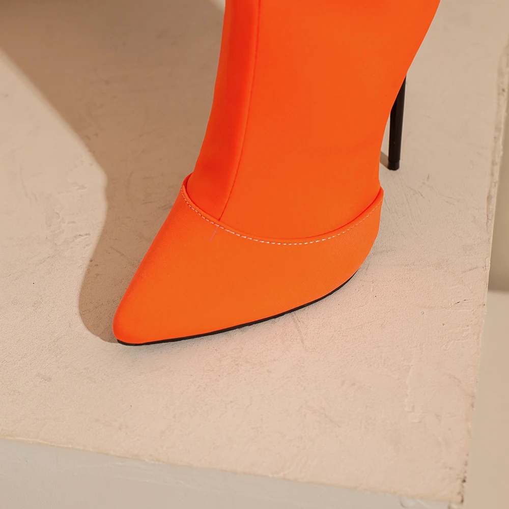 Neue Winter Glamour Orange Gel – Winter Clothing For Woman Bewertung und Preis