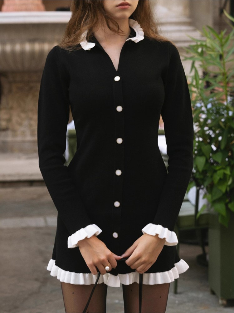 2025 herbst Winter Langarm Ele – Winter Clothing H&M Bewertung und Preis