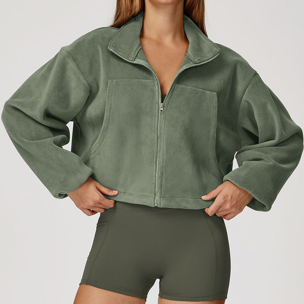 Winter-Yoga-Jacke für Damen, l – Winter Yoga Clothing Bewertung und Preis
