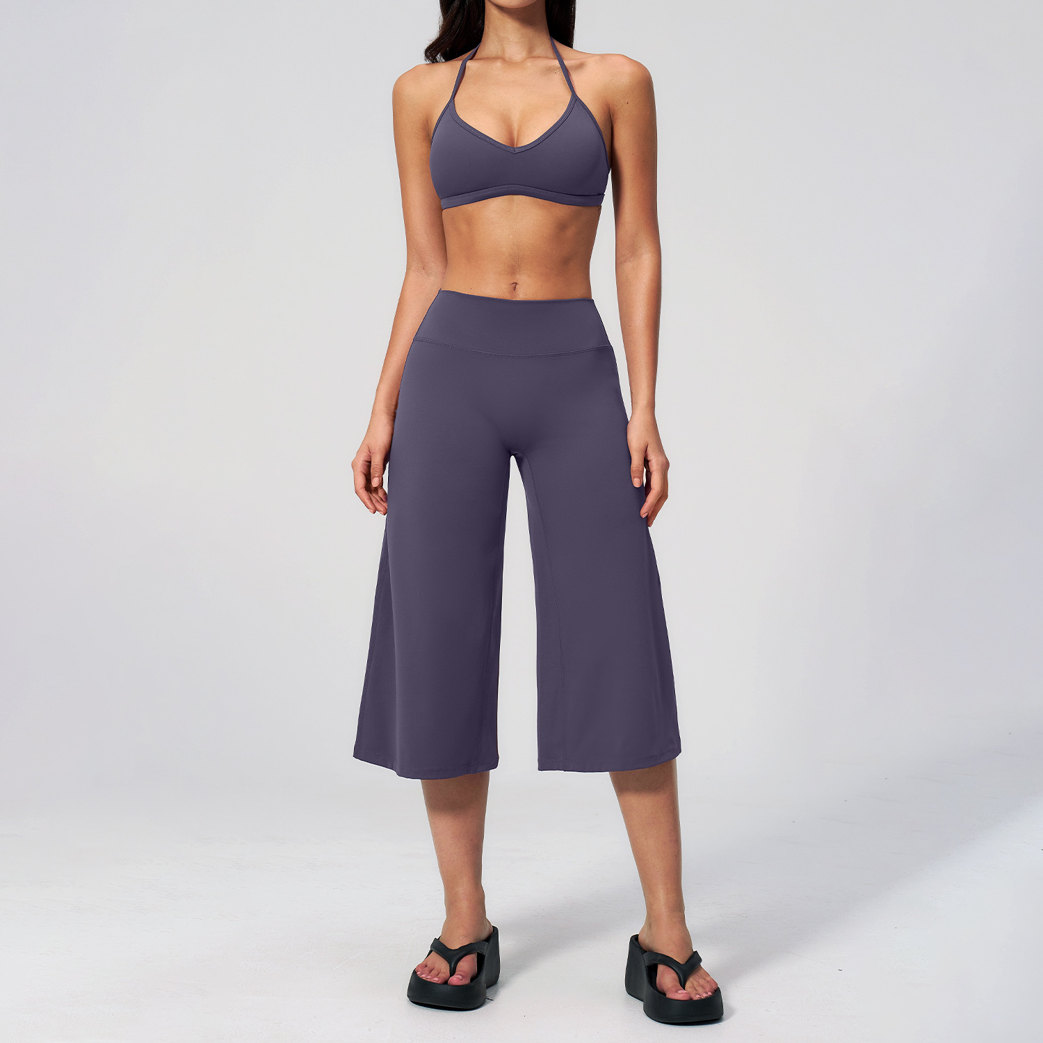 Caprihosen-Set 2-teilig Sport- – Winter Yoga Clothing Bewertung und Preis