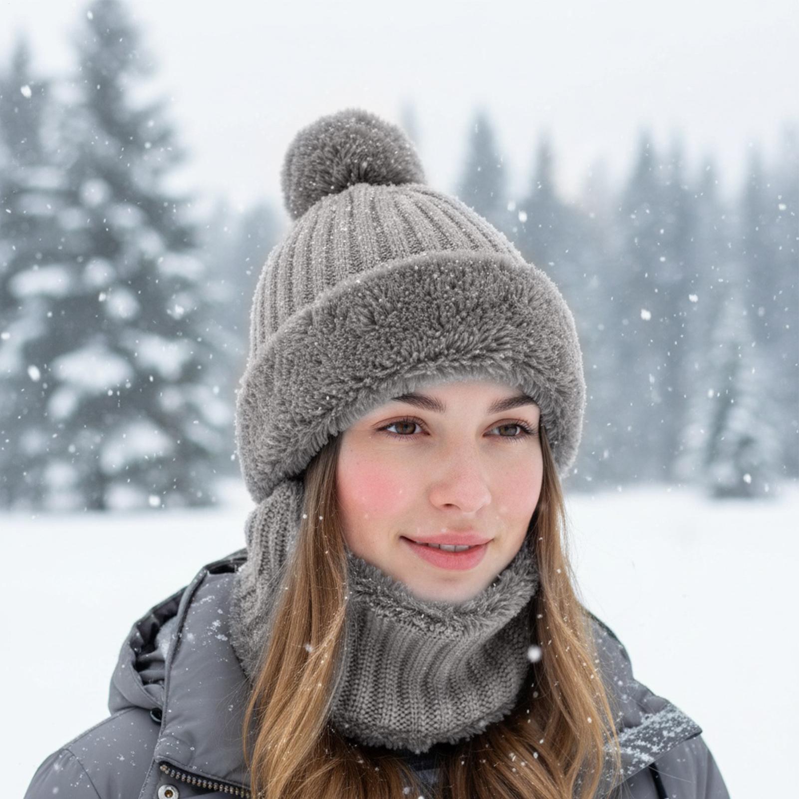 Wintermützen für Damen, Beanie – Neck Gaiter Fleece Bewertung und Preis