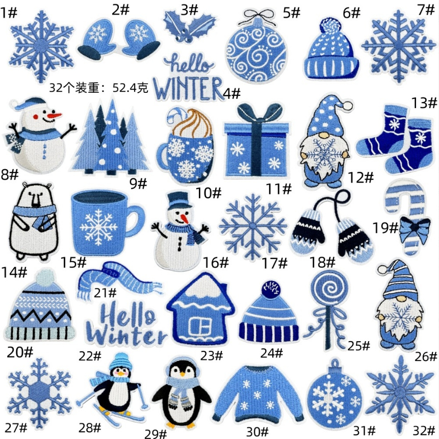 10 Stück Hello Winter Series b – Winter Clothing Pictures Bewertung und Preis